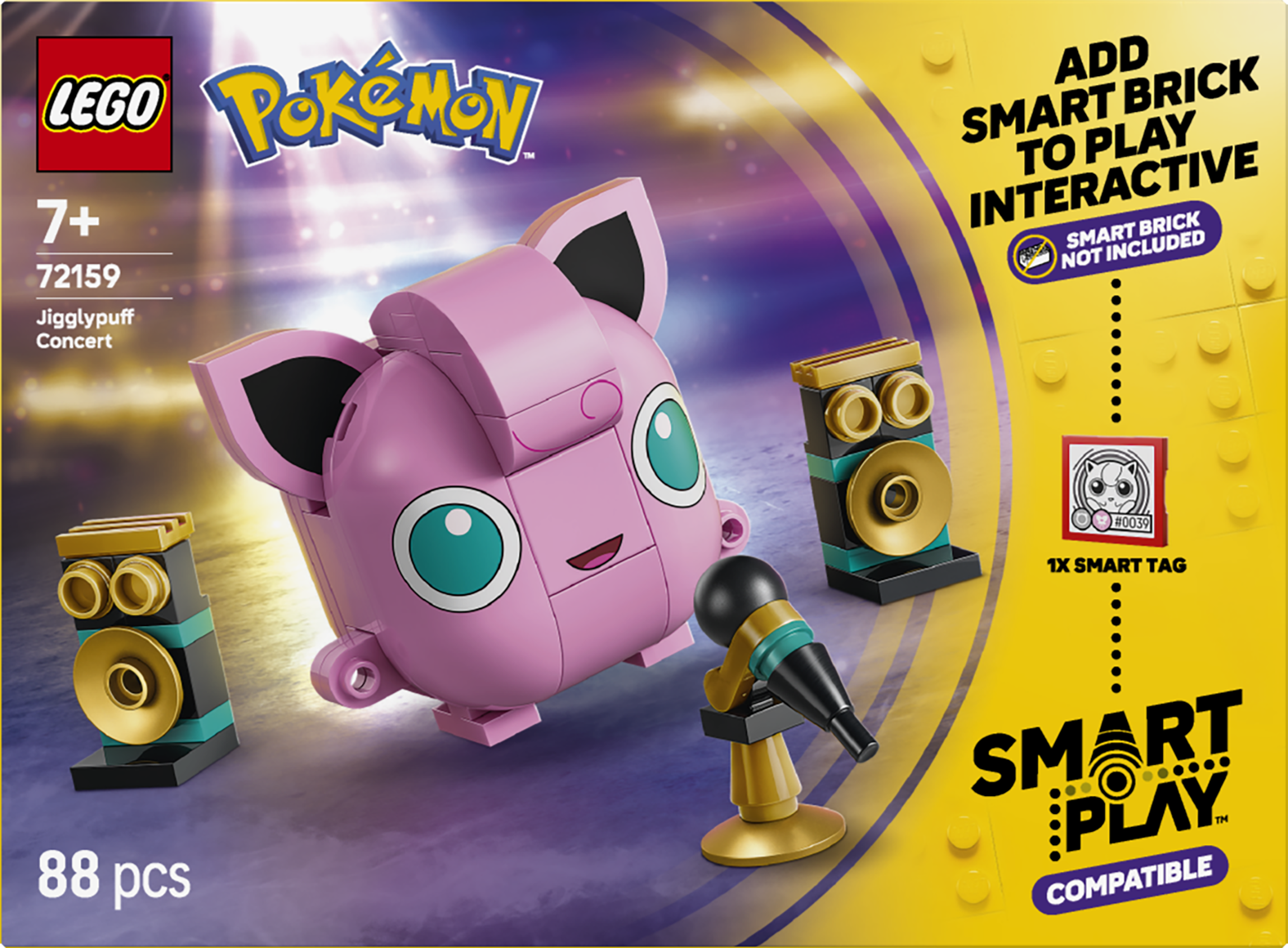 LEGO 72159 Pokémon SMART Play: Jigglypuff Concert Toy
