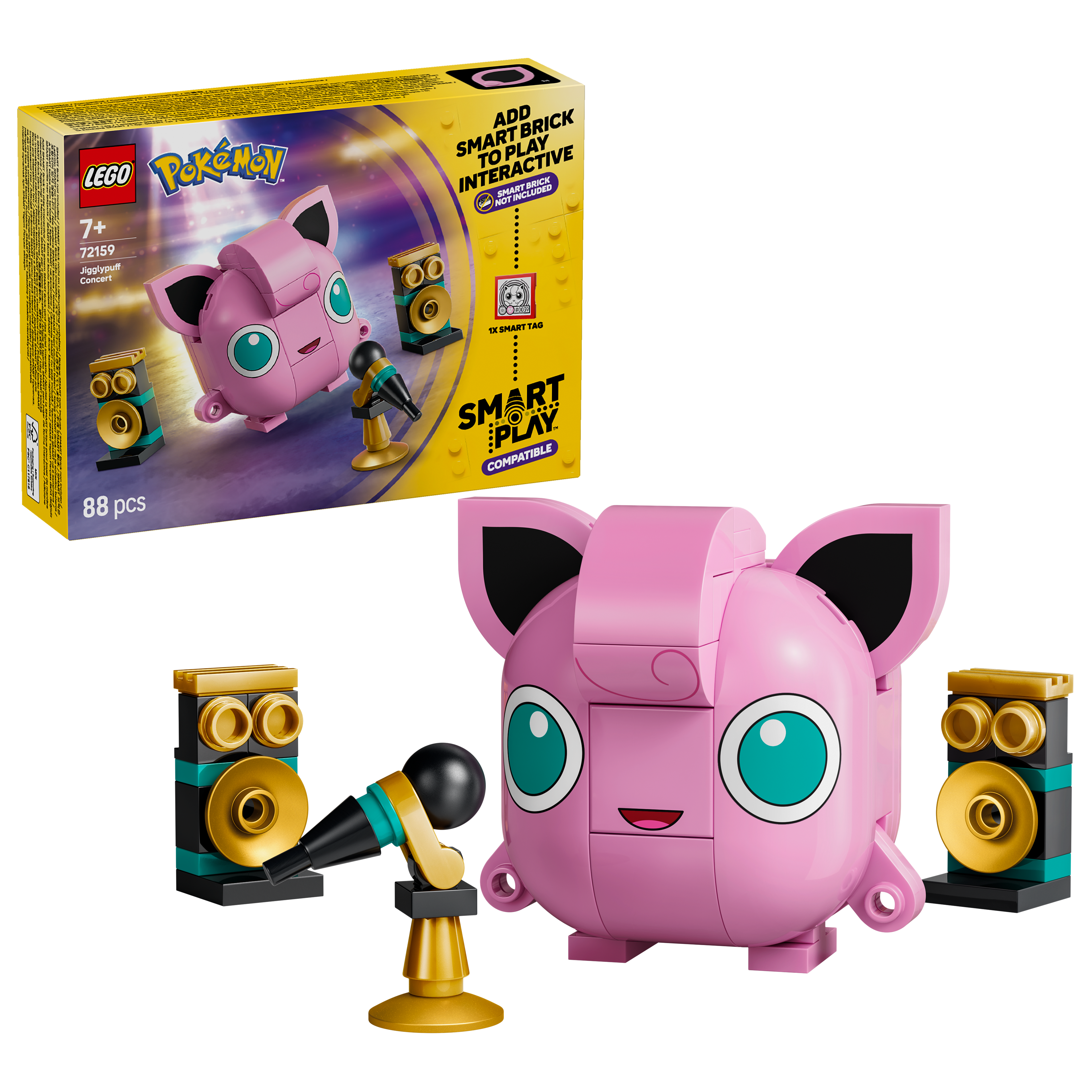 LEGO 72159 Pokémon SMART Play: Jigglypuff Concert Toy