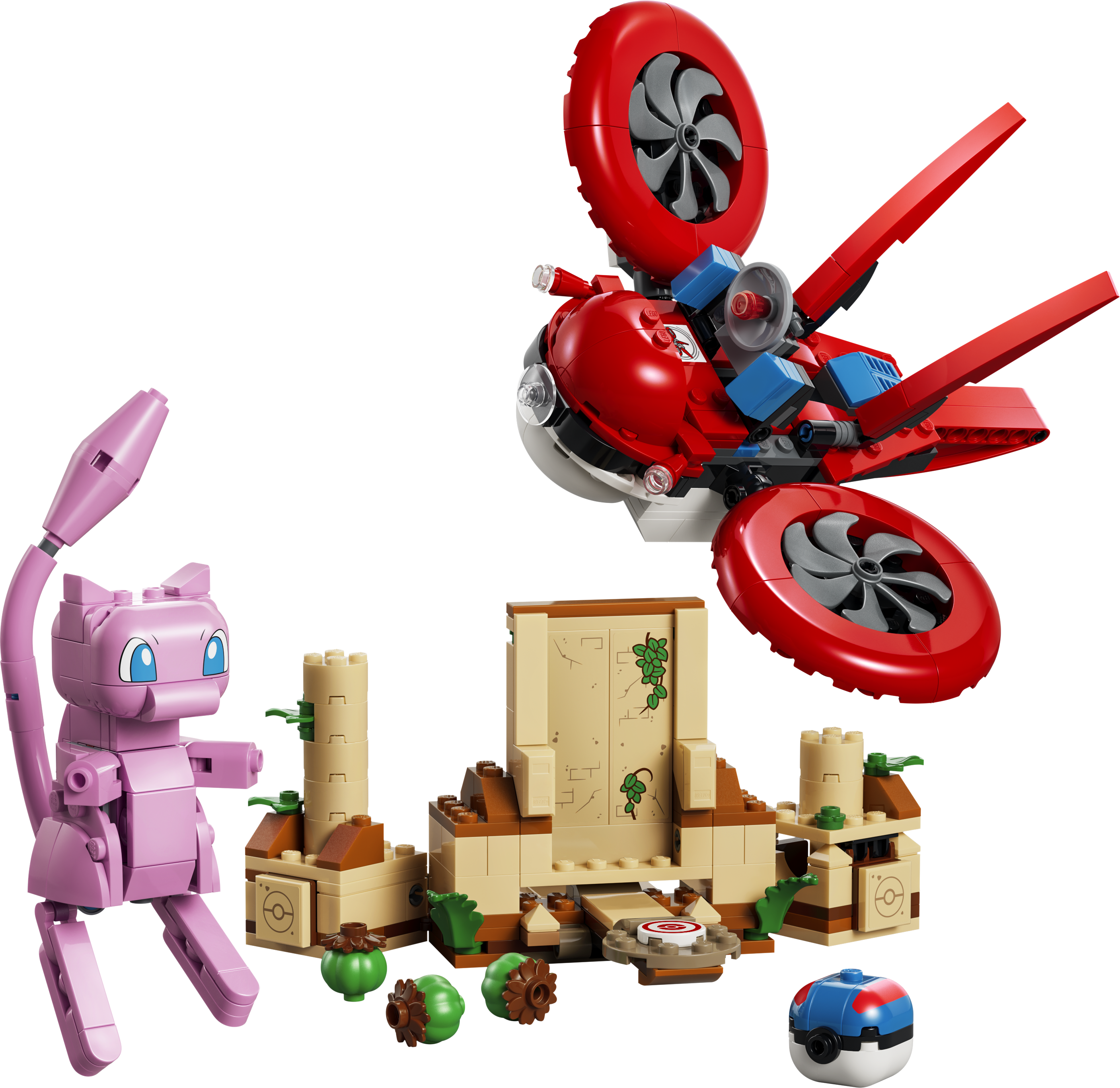 LEGO 72161 Pokémon SMART Play: Drone Search for Mythical Mew