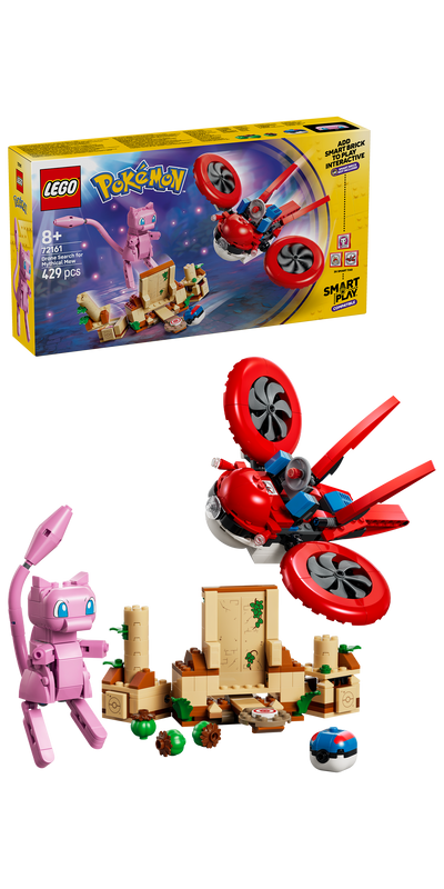 LEGO 72161 Pokémon SMART Play: Drone Search for Mythical Mew
