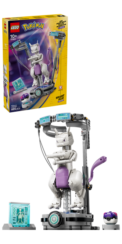 LEGO 72163 Pokémon SMART Play: Mewtwo’s Lab Break Toy