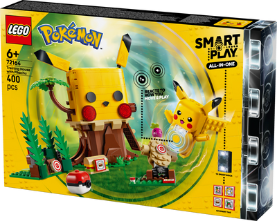 LEGO 72164 Pokémon SMART Play: Training House with Pikachu