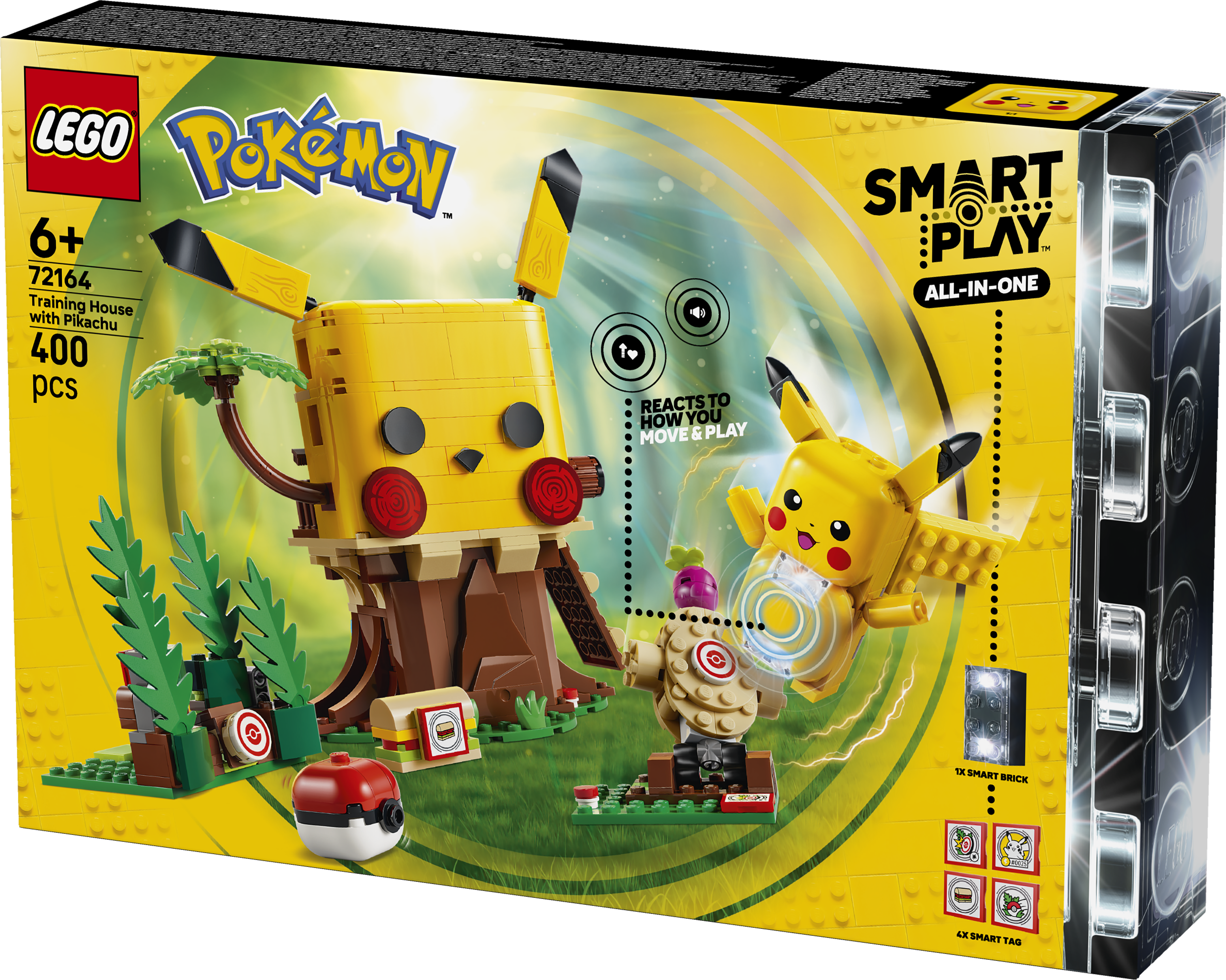 LEGO 72164 Pokémon SMART Play: Training House with Pikachu