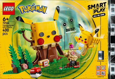 LEGO 72164 Pokémon SMART Play: Training House with Pikachu