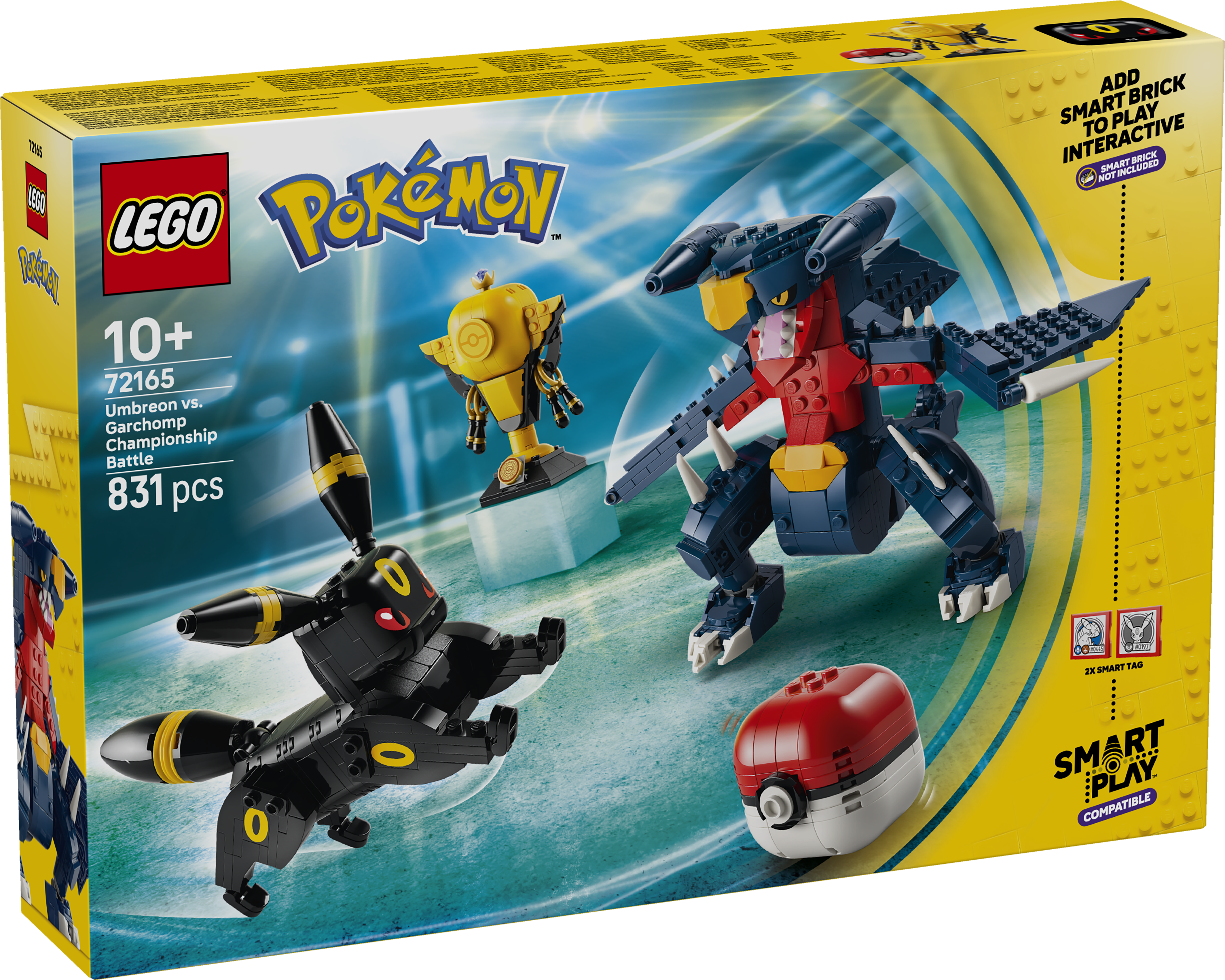 LEGO 72165 Pokémon SMART Play: Umbreon vs. Garchomp Championship Battle