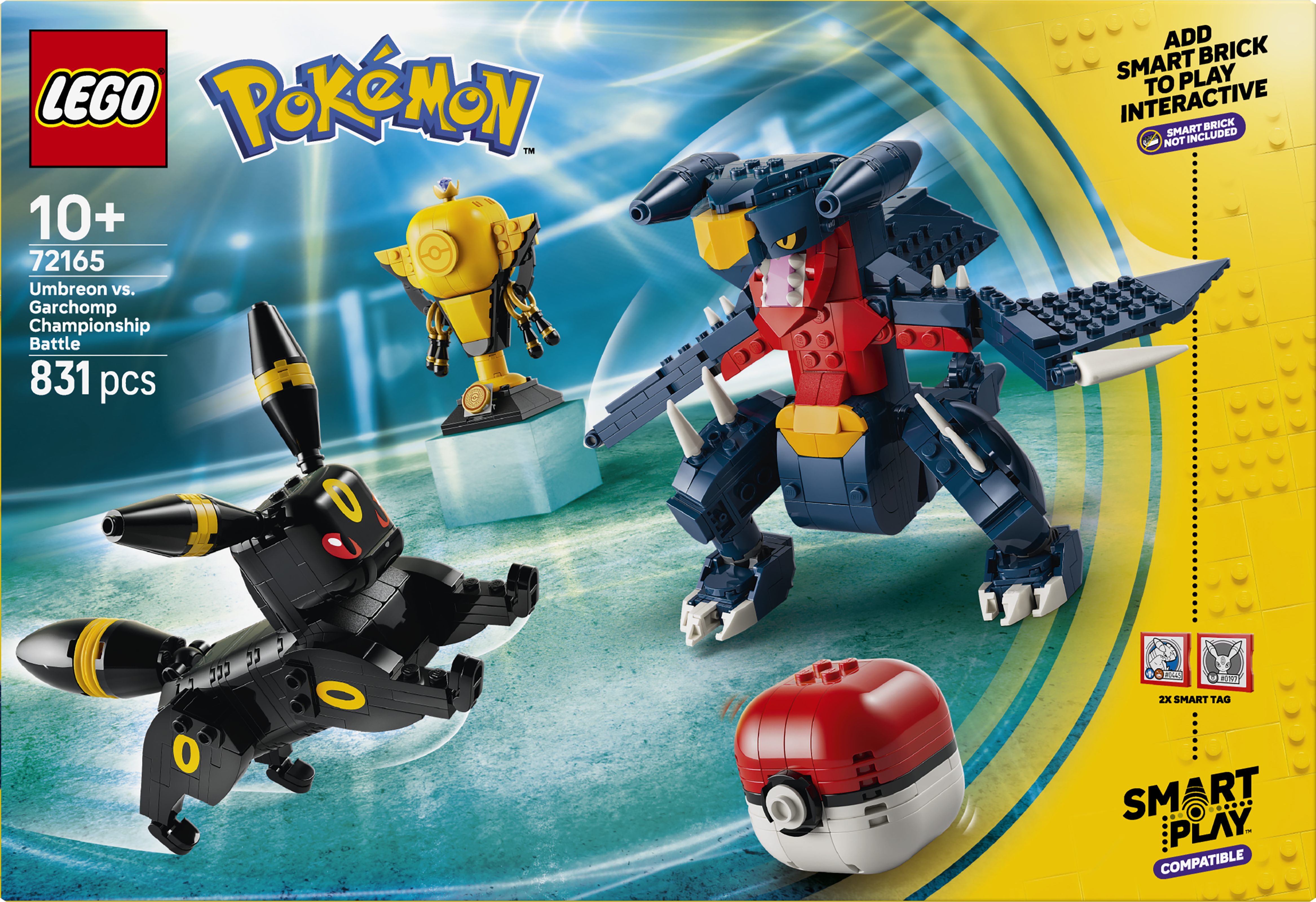 LEGO 72165 Pokémon SMART Play: Umbreon vs. Garchomp Championship Battle