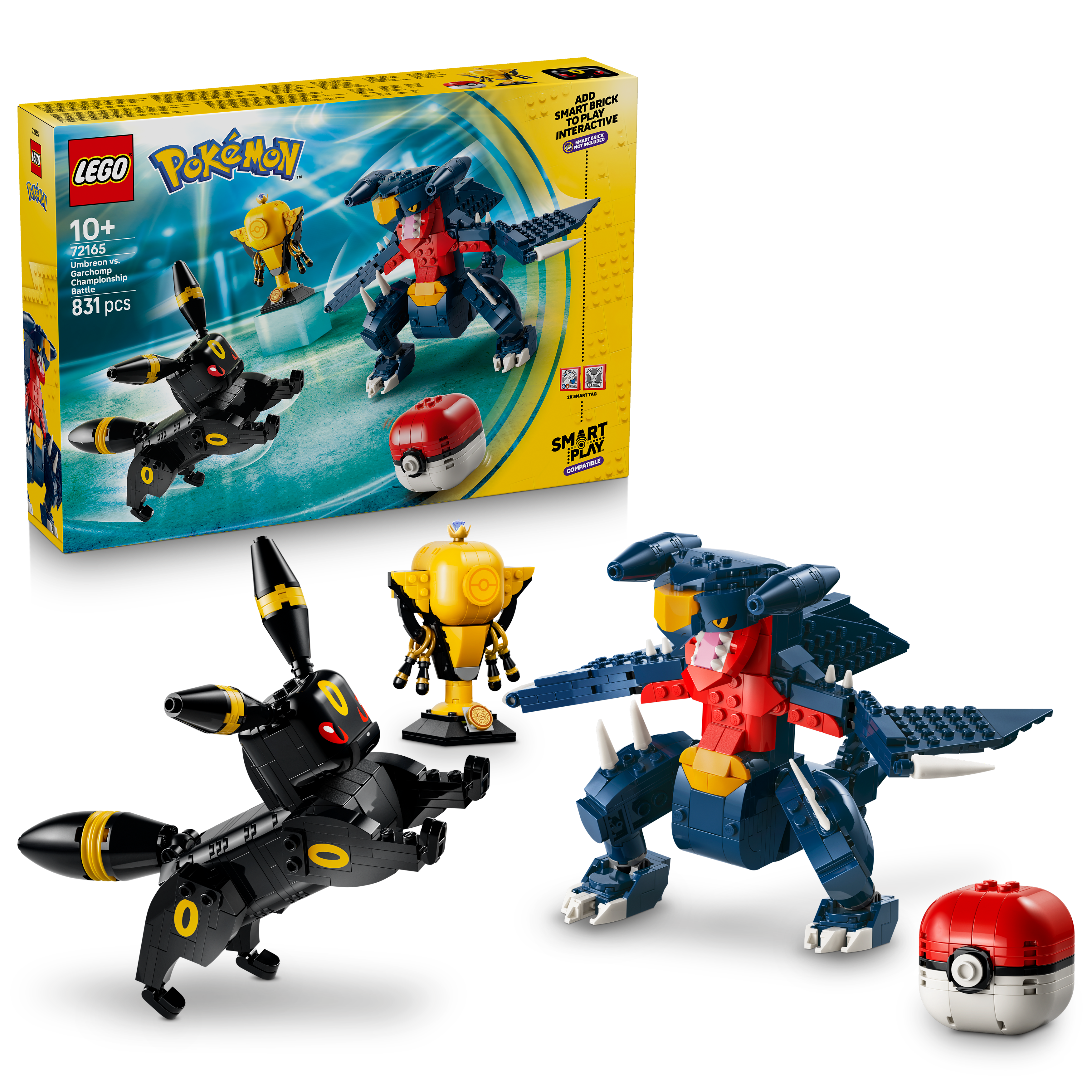 LEGO 72165 Pokémon SMART Play: Umbreon vs. Garchomp Championship Battle
