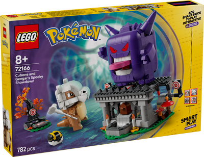 LEGO 72166 Pokémon SMART Play: Cubone and Gengar’s Spooky Showdown