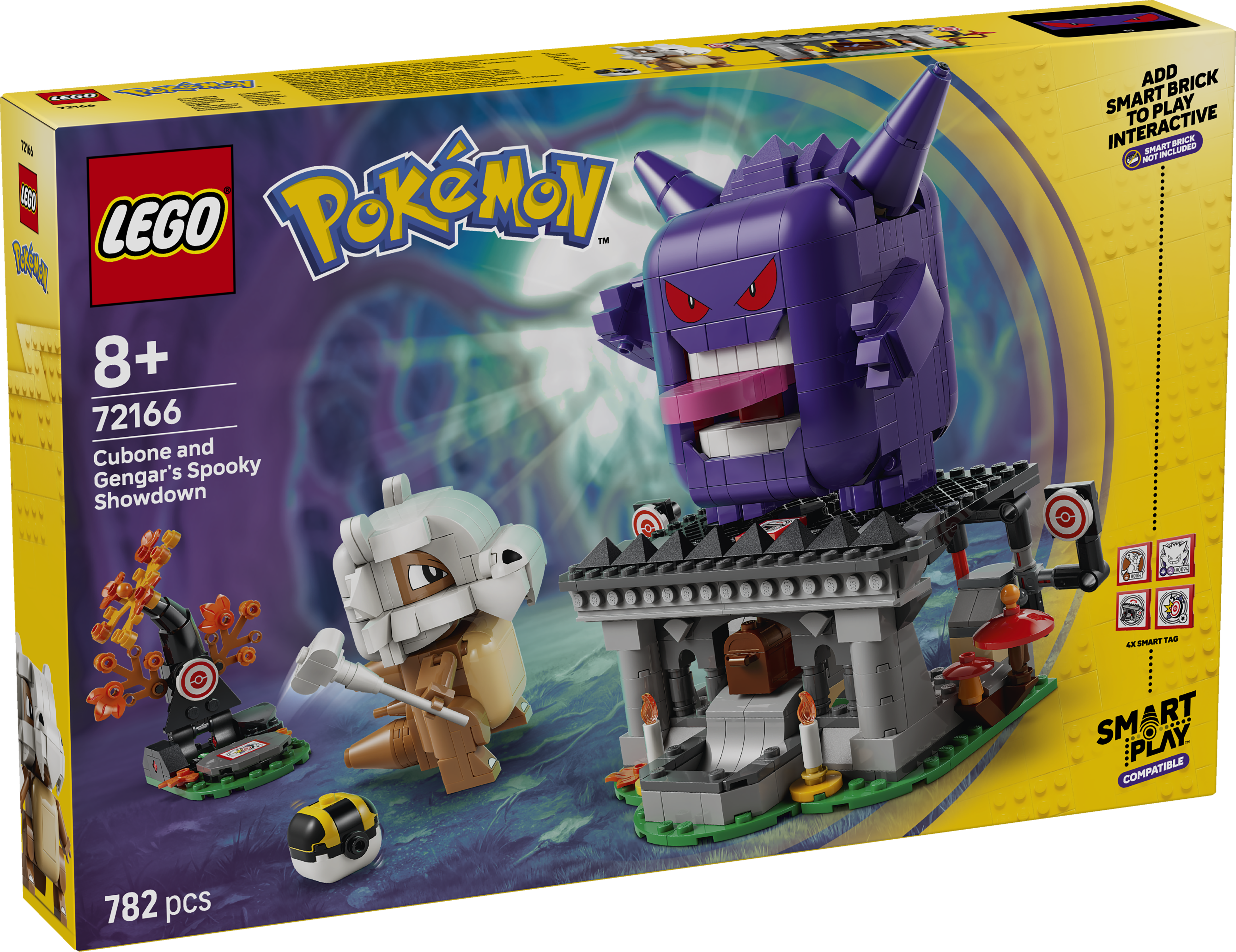 LEGO 72166 Pokémon SMART Play: Cubone and Gengar’s Spooky Showdown