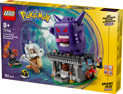 LEGO 72166 Pokémon SMART Play: Cubone and Gengar’s Spooky Showdown