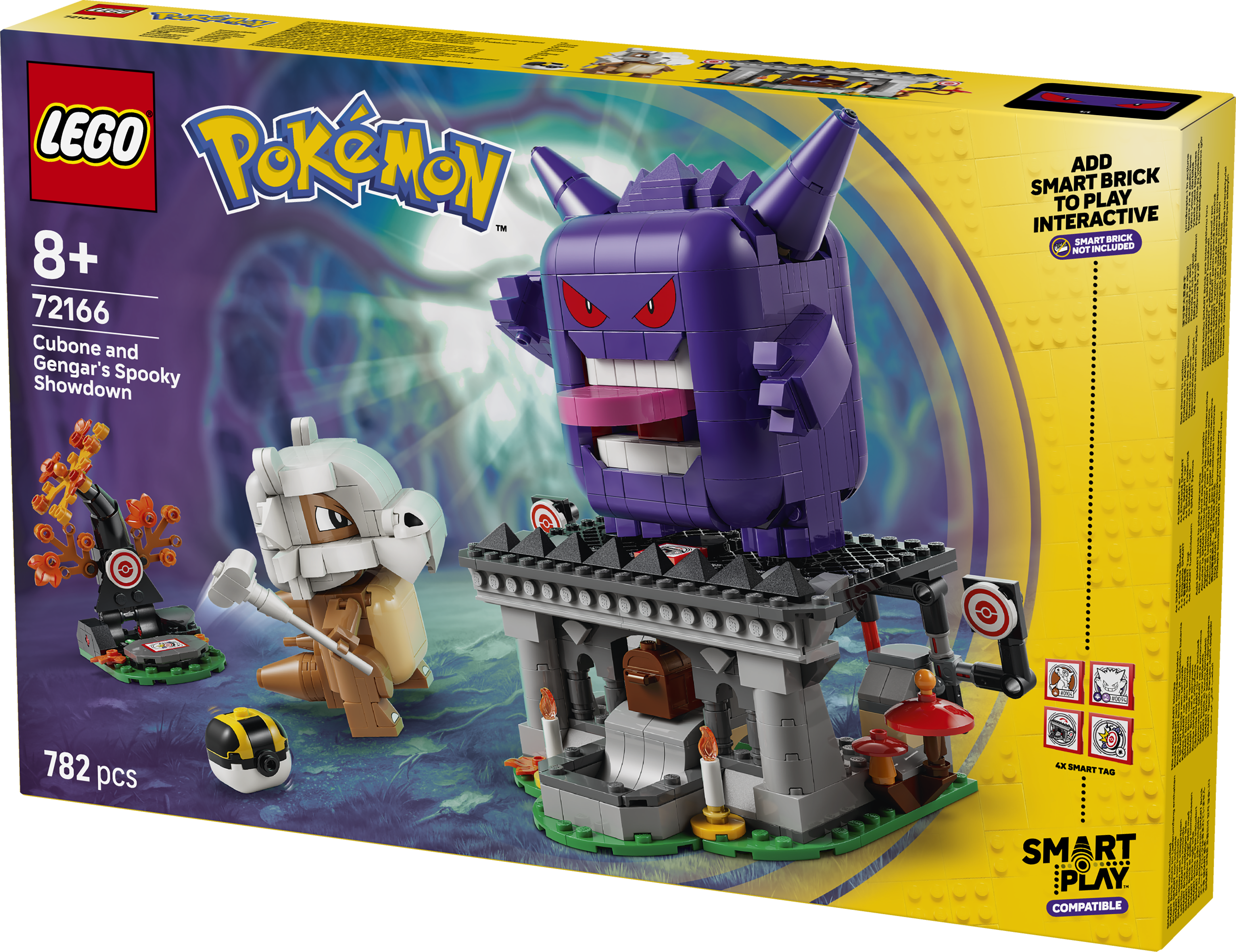 LEGO 72166 Pokémon SMART Play: Cubone and Gengar’s Spooky Showdown