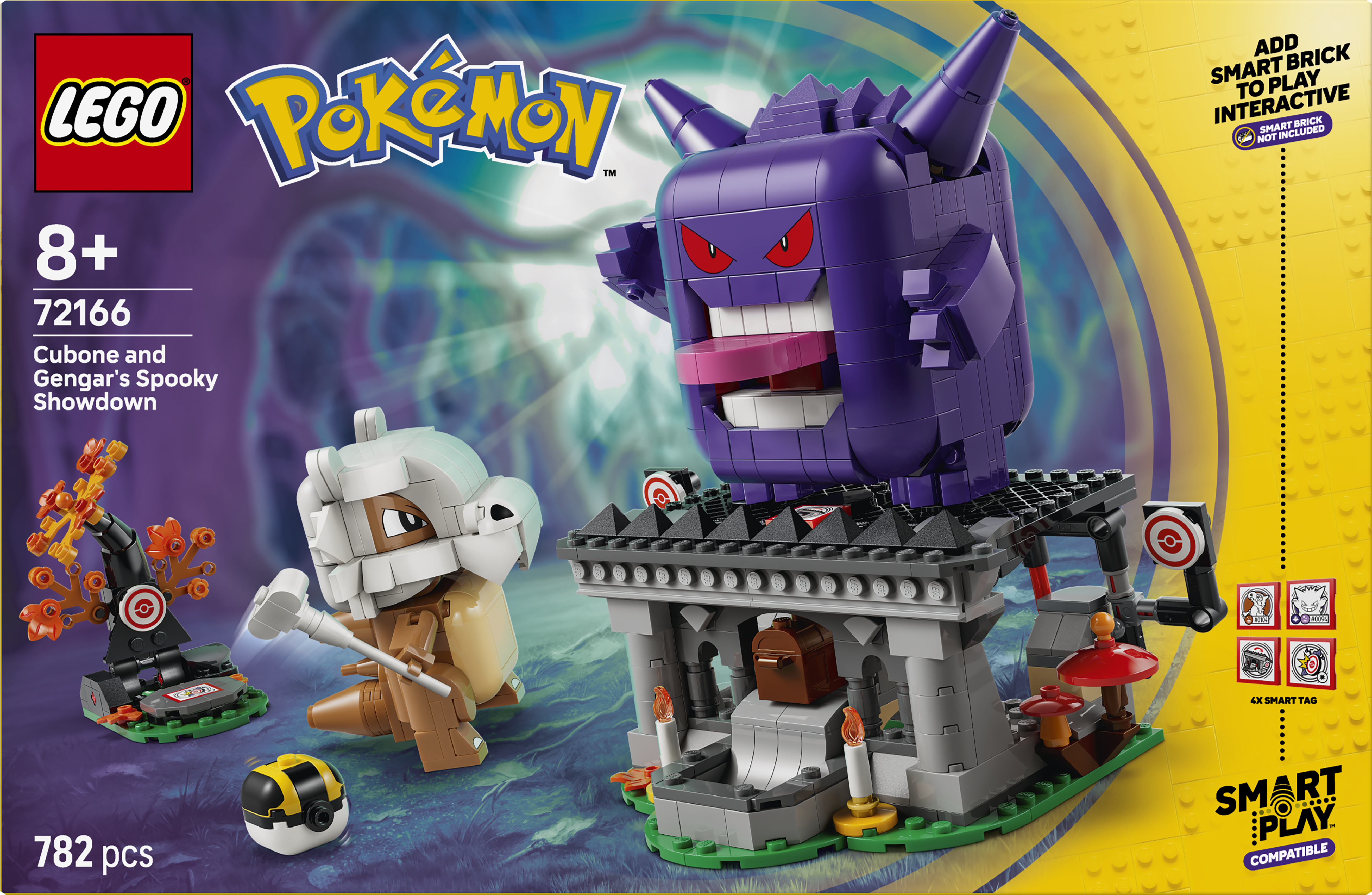 LEGO 72166 Pokémon SMART Play: Cubone and Gengar’s Spooky Showdown