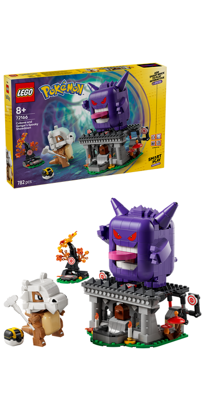 LEGO 72166 Pokémon SMART Play: Cubone and Gengar’s Spooky Showdown
