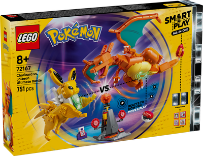 LEGO 72167 Pokémon SMART Play: Charizard vs. Jolteon Ultimate Battle
