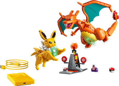 LEGO 72167 Pokémon SMART Play: Charizard vs. Jolteon Ultimate Battle
