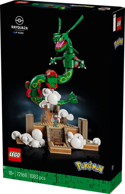 LEGO 72168 Pokémon Rayquaza Decor Figure Building Set