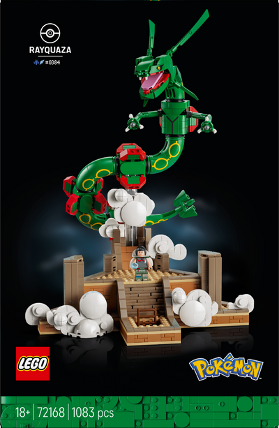 LEGO 72168 Pokémon Rayquaza Decor Figure Building Set