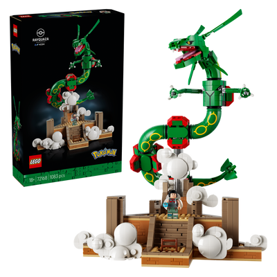 LEGO 72168 Pokémon Rayquaza Decor Figure Building Set