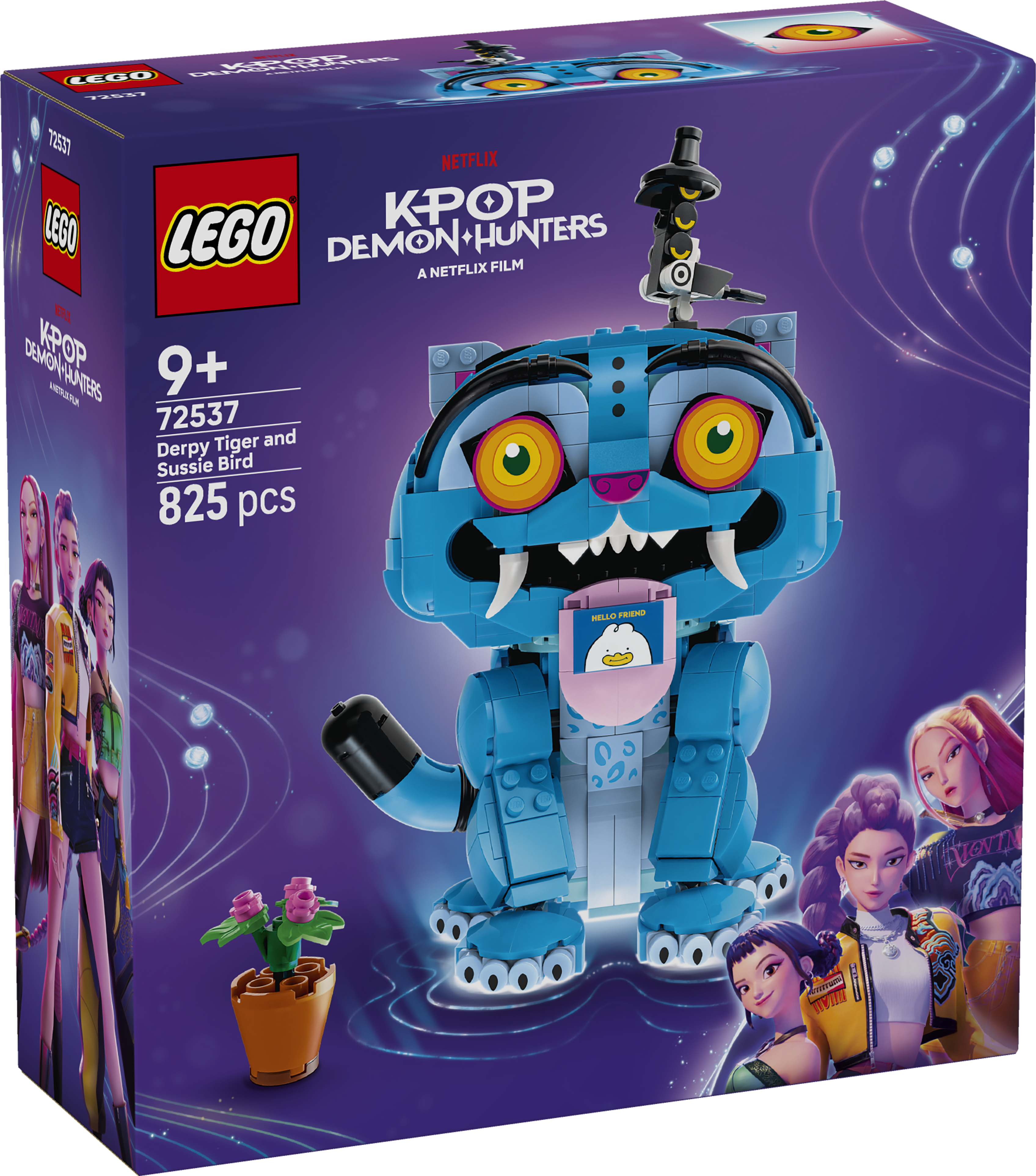 LEGO 72537 KPop Demon Hunters Derpy Tiger and Sussie Bird
