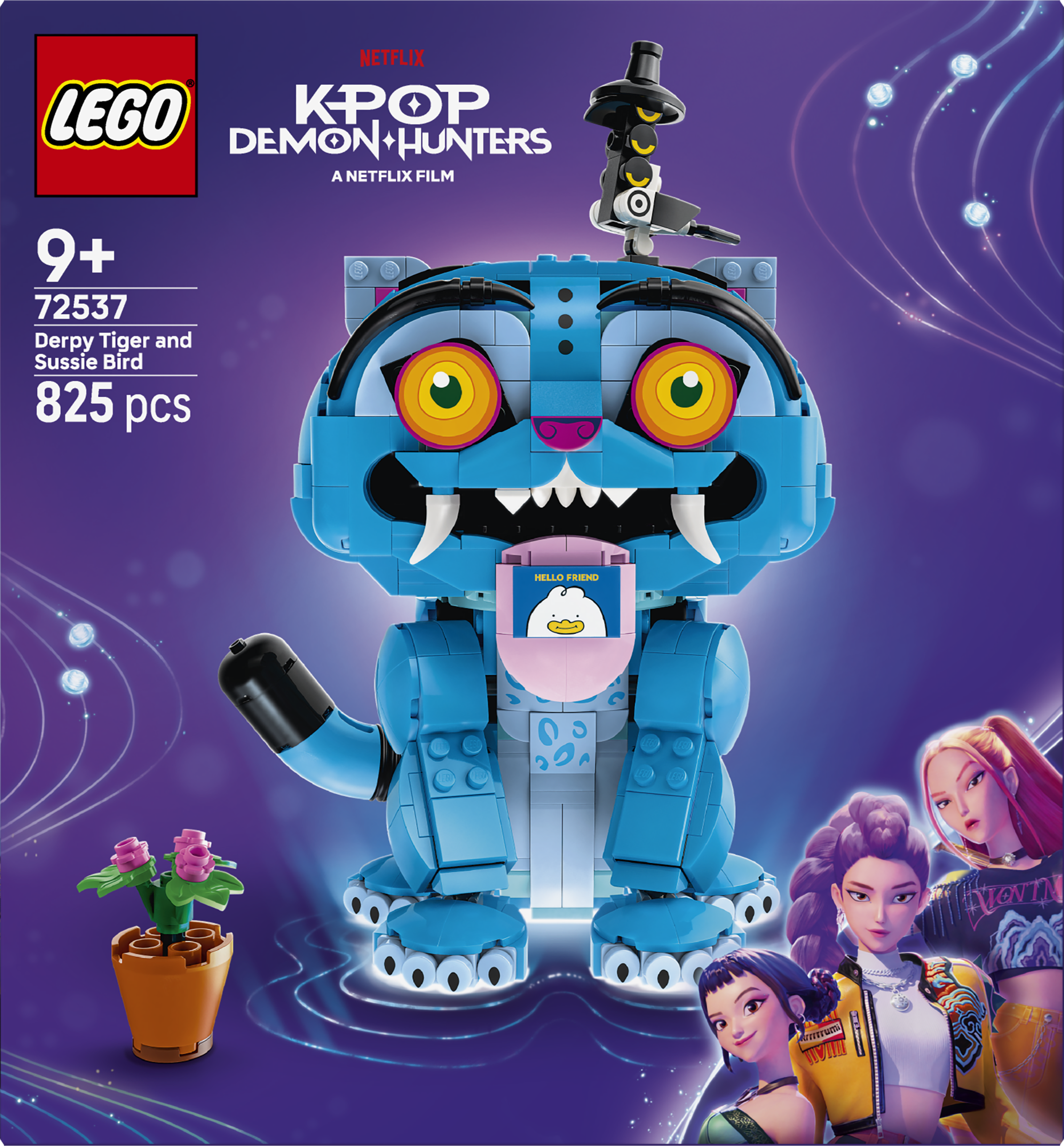 LEGO 72537 KPop Demon Hunters Derpy Tiger and Sussie Bird