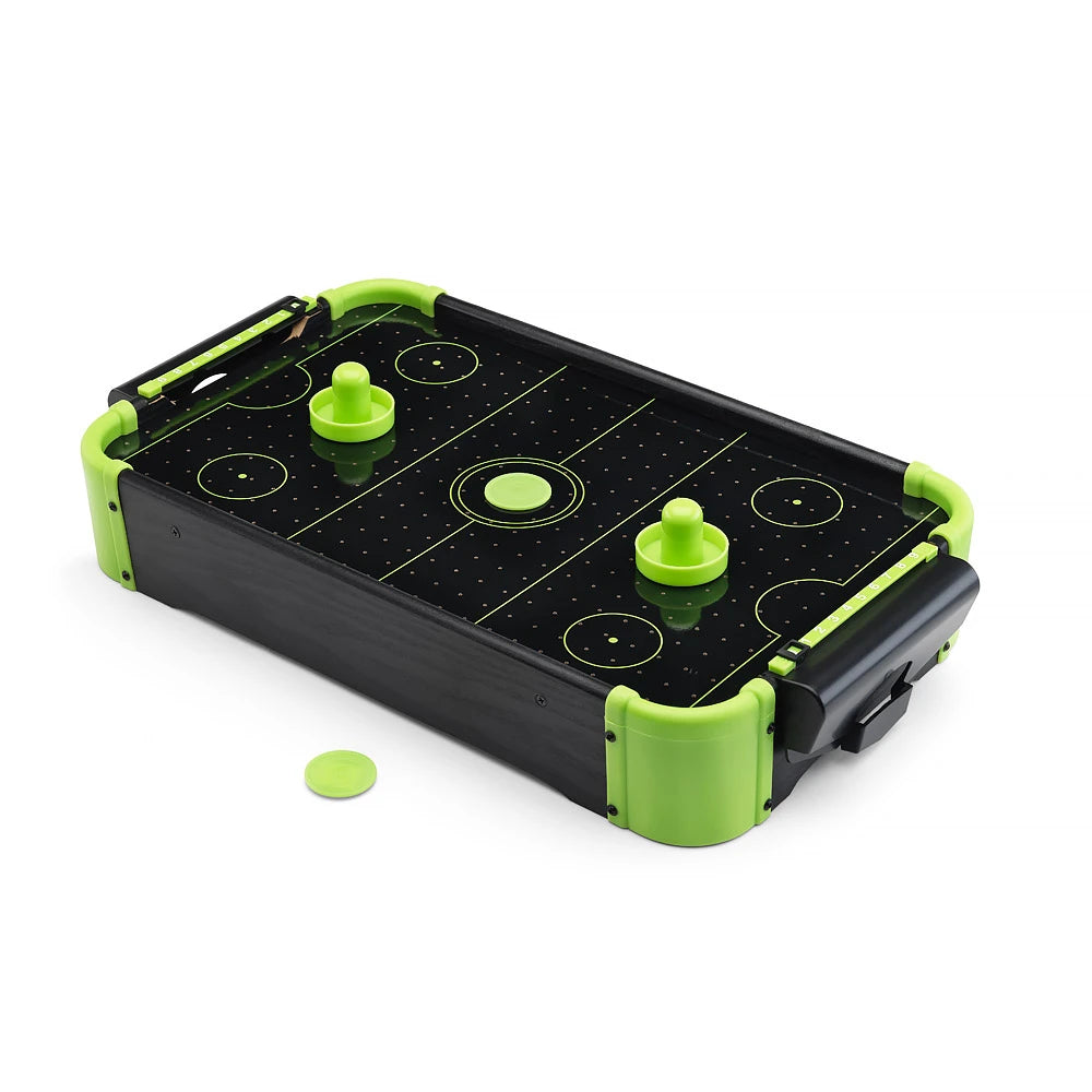Neon Air Hockey Portable Tabletop Game