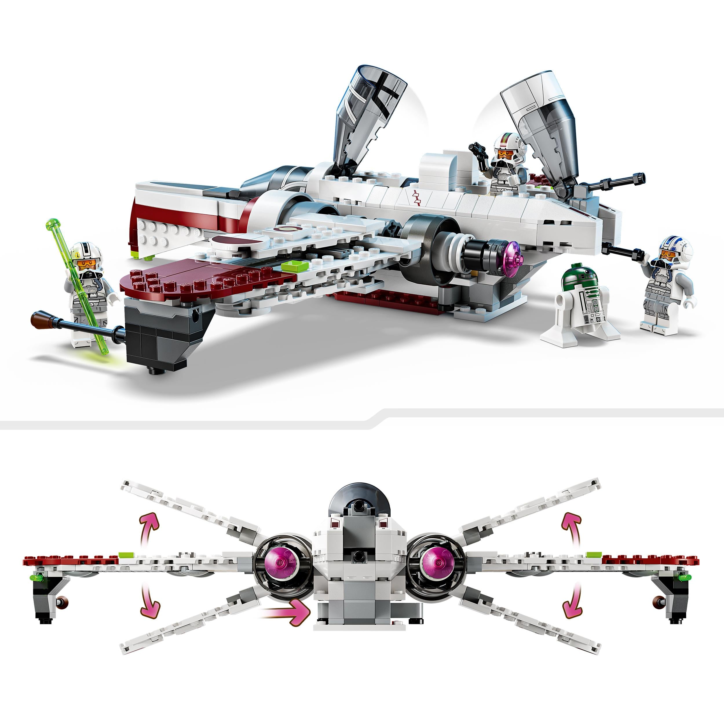 LEGO 75402 Star Wars ARC-170 Starfighter, Revenge of the Sith Set