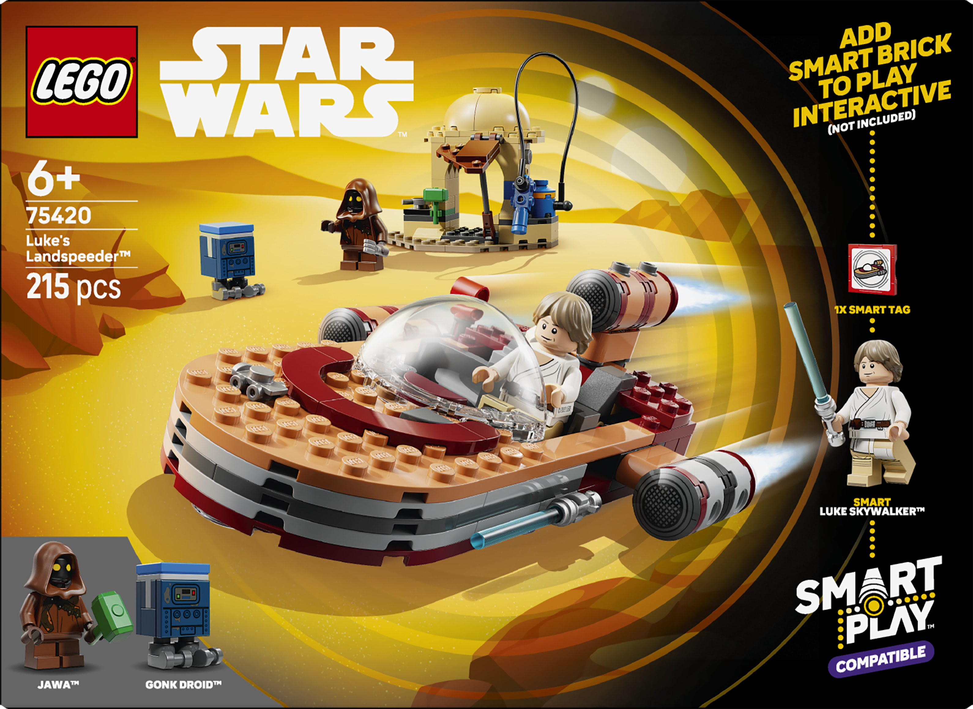 LEGO 75420 SMART Play Luke's Landspeeder