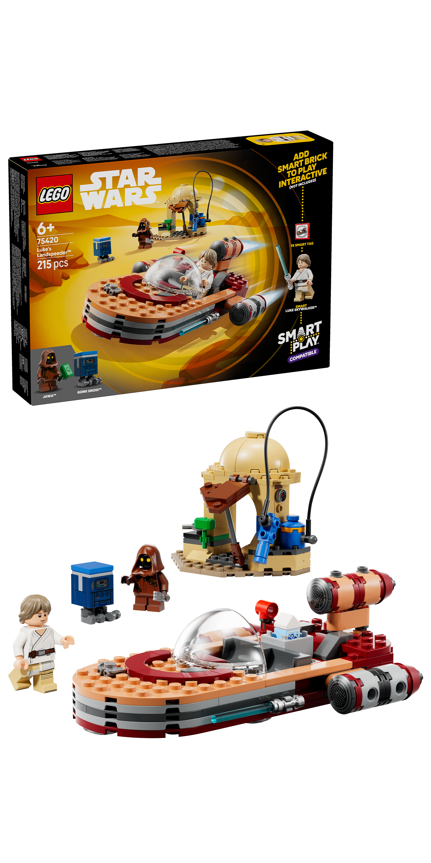 LEGO 75420 SMART Play Luke's Landspeeder