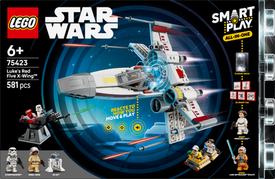 LEGO 75423 SMART Play Luke's Red Five X-Wing