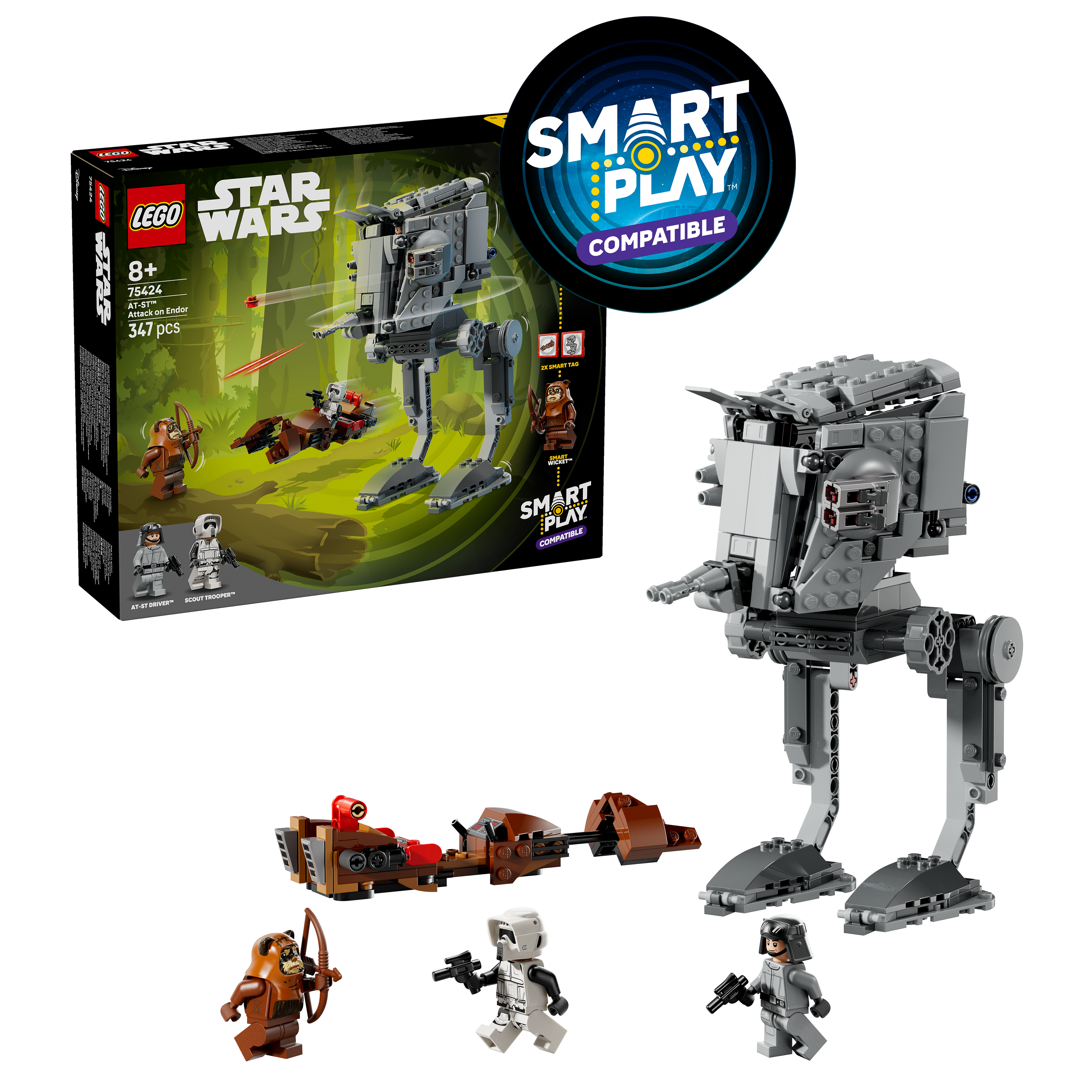 LEGO 75424 SMART Play AT-ST Attack on Endor