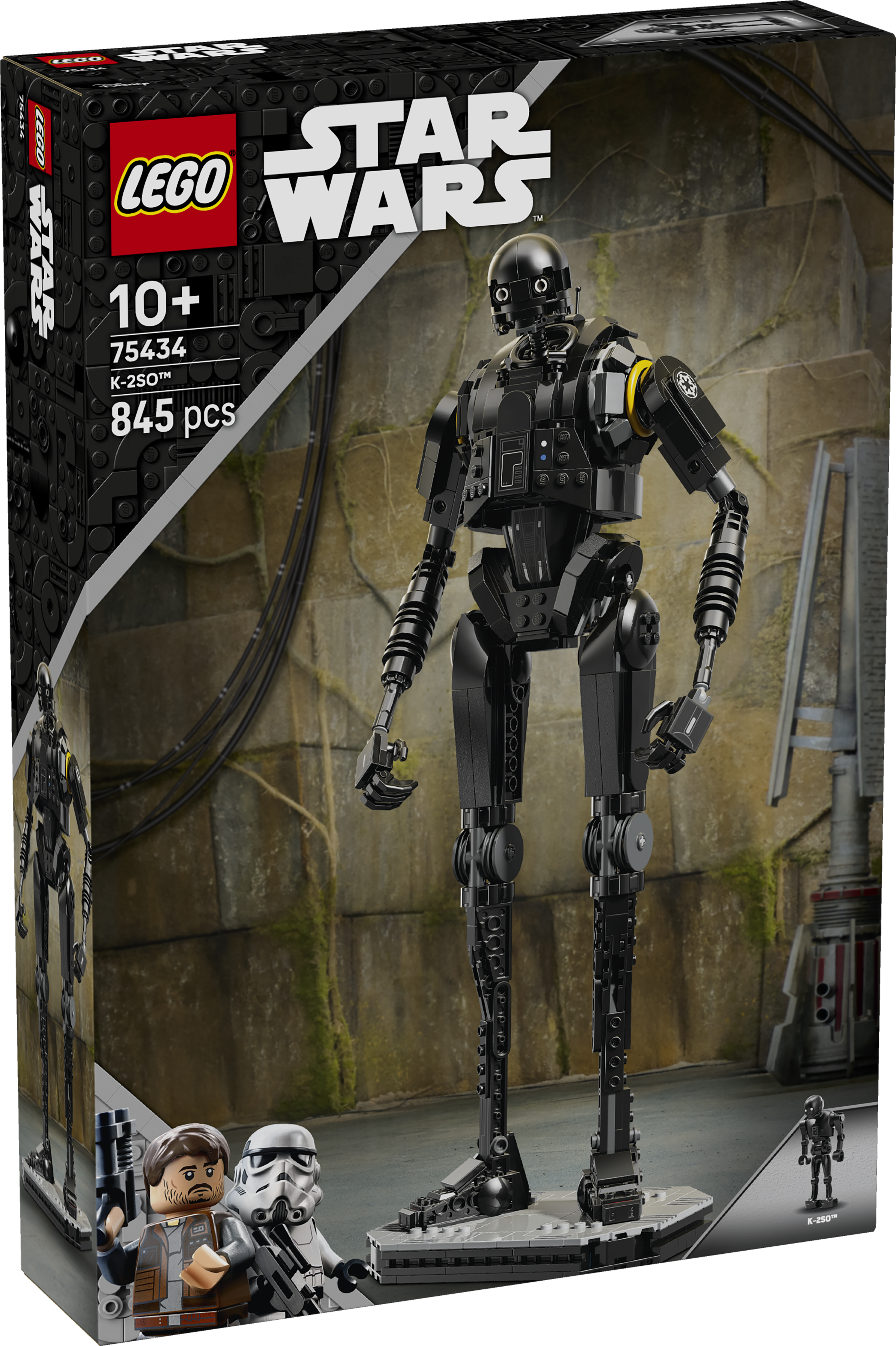 LEGO 75434 Star Wars: Andor K-2SO Security Droid, Fan Gift