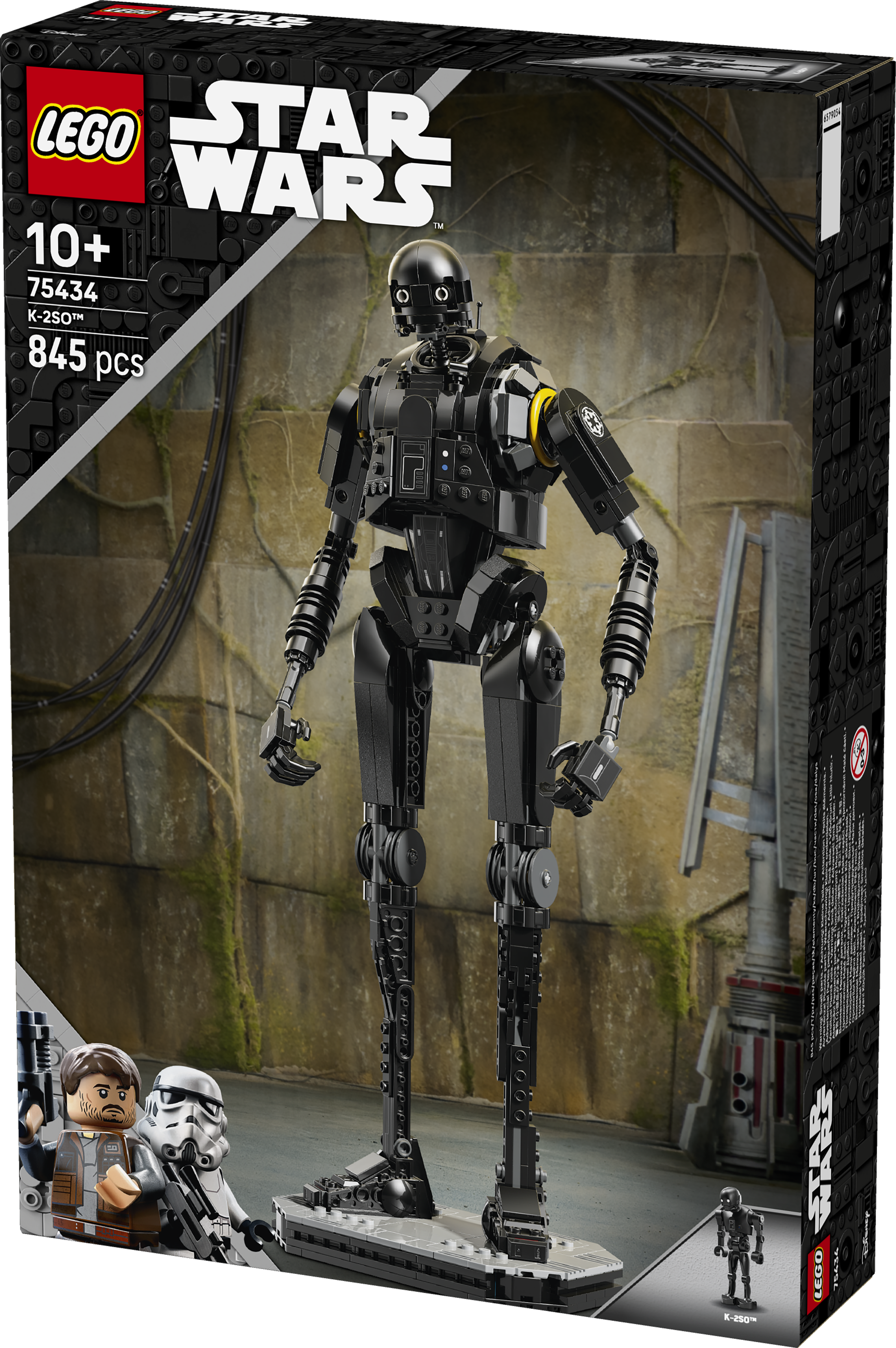 LEGO 75434 Star Wars: Andor K-2SO Security Droid, Fan Gift
