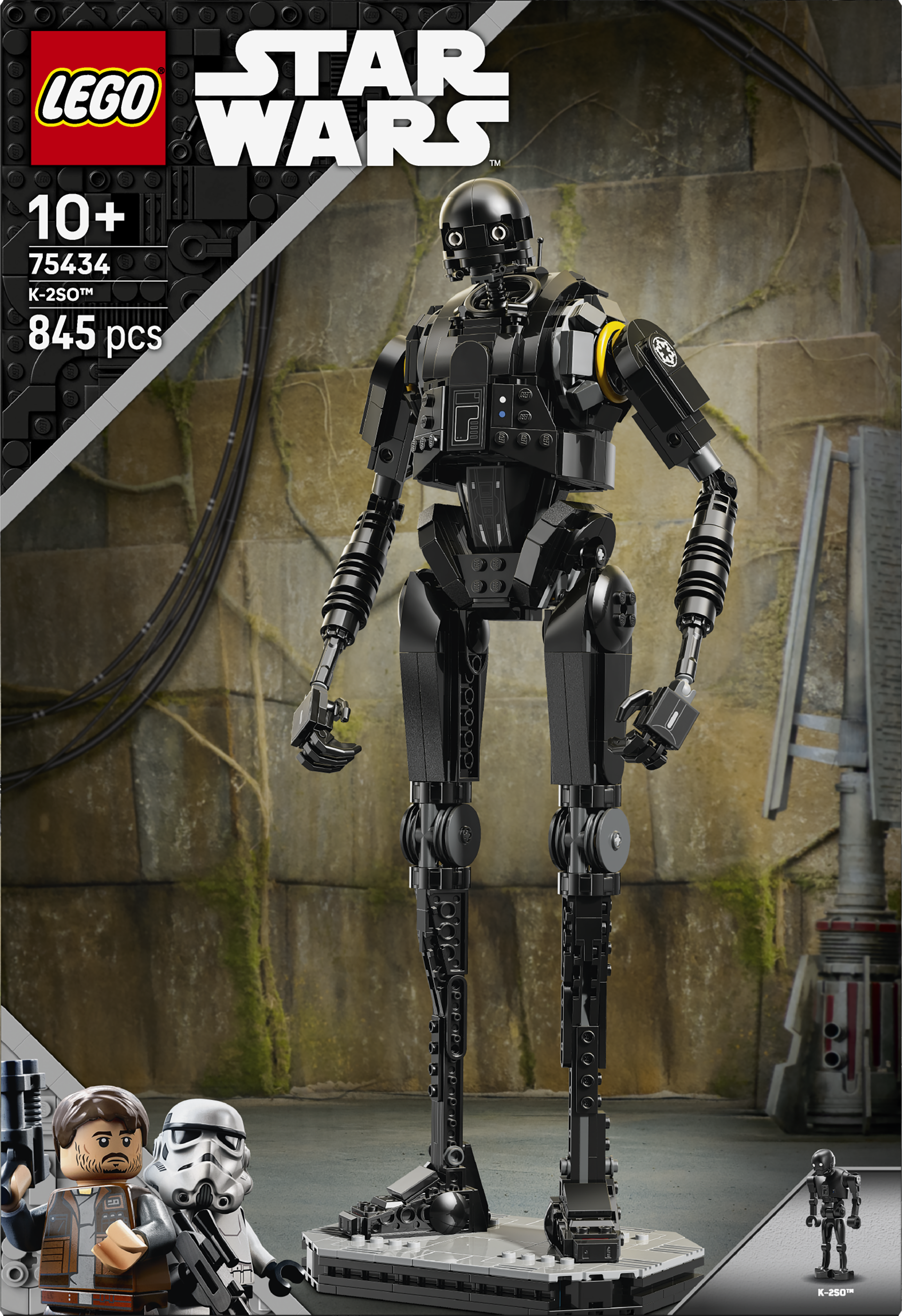 LEGO 75434 Star Wars: Andor K-2SO Security Droid, Fan Gift