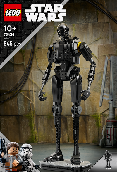 LEGO 75434 Star Wars: Andor K-2SO Security Droid, Fan Gift