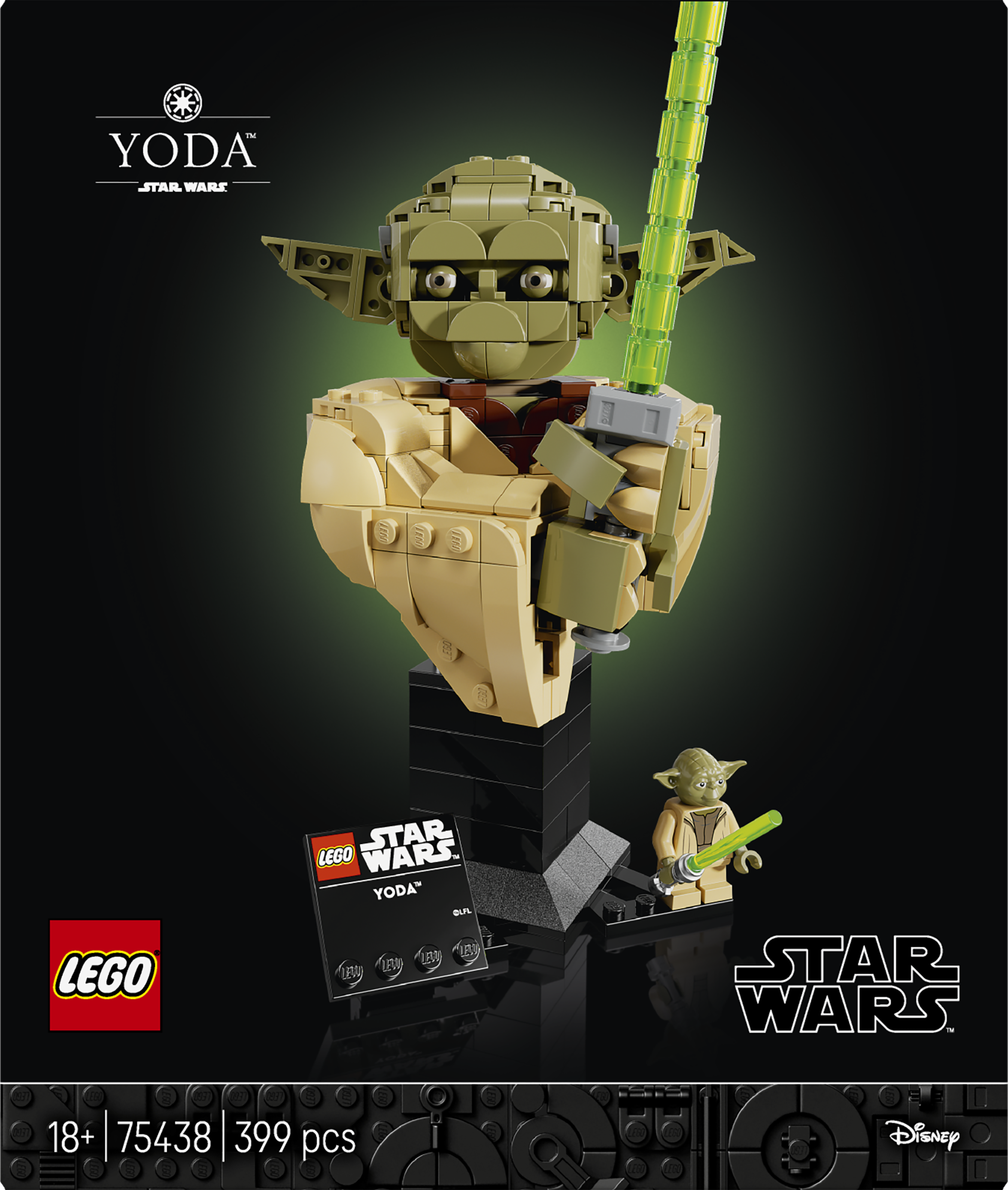 LEGO 75438 Star Wars TM Yoda Bust