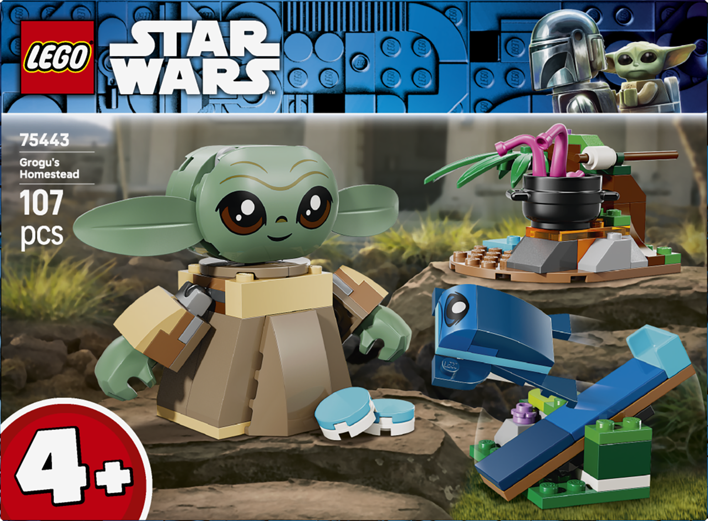 LEGO 75443 Star Wars  Grogu's Homestead
