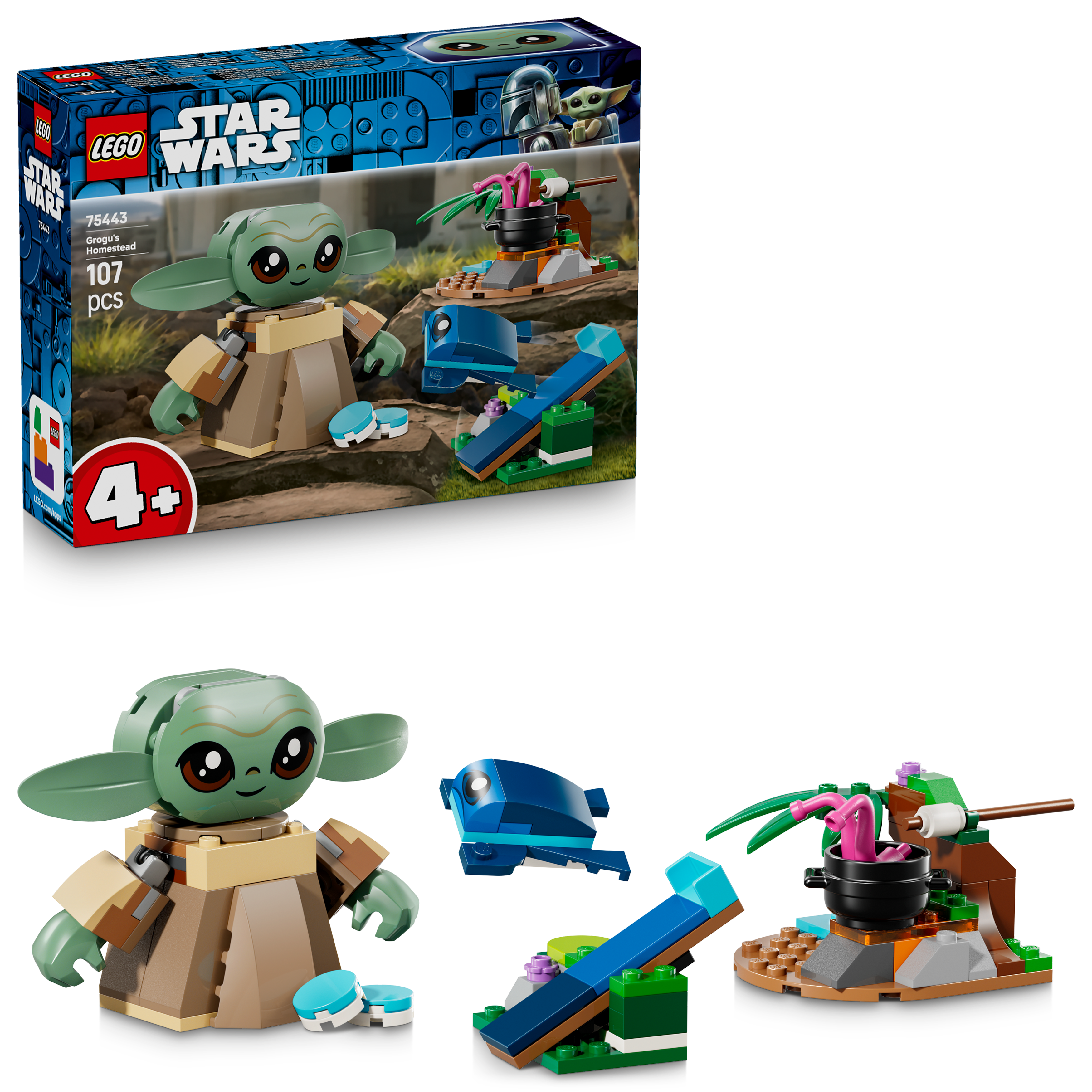 LEGO 75443 Star Wars  Grogu's Homestead
