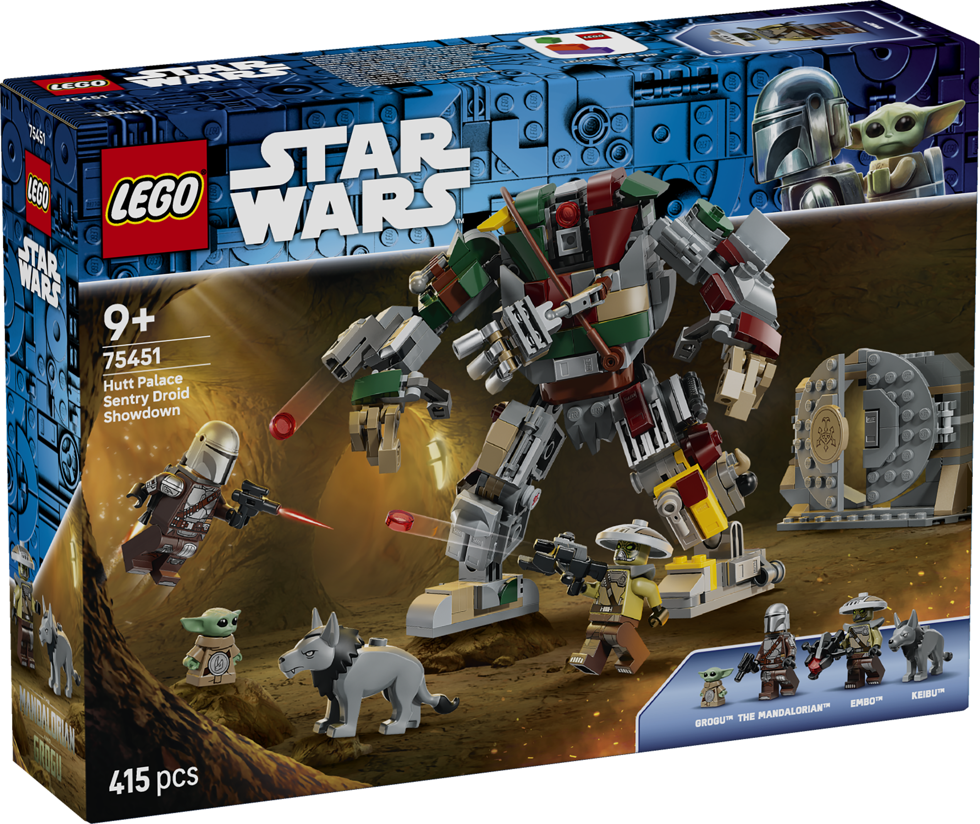 LEGO 75451 Star Wars Hutt Palace Sentry Droid Showdown Set