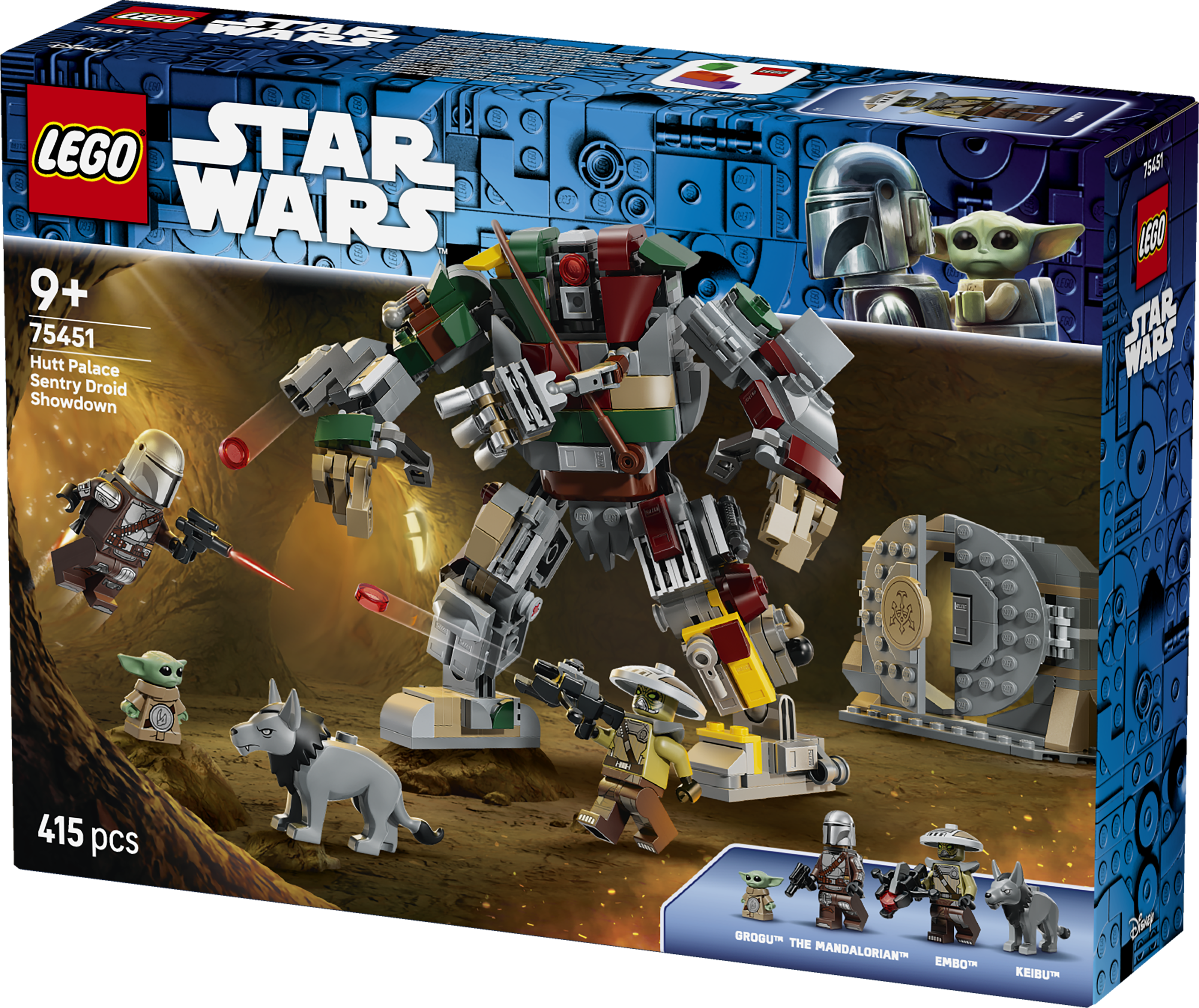 LEGO 75451 Star Wars Hutt Palace Sentry Droid Showdown Set