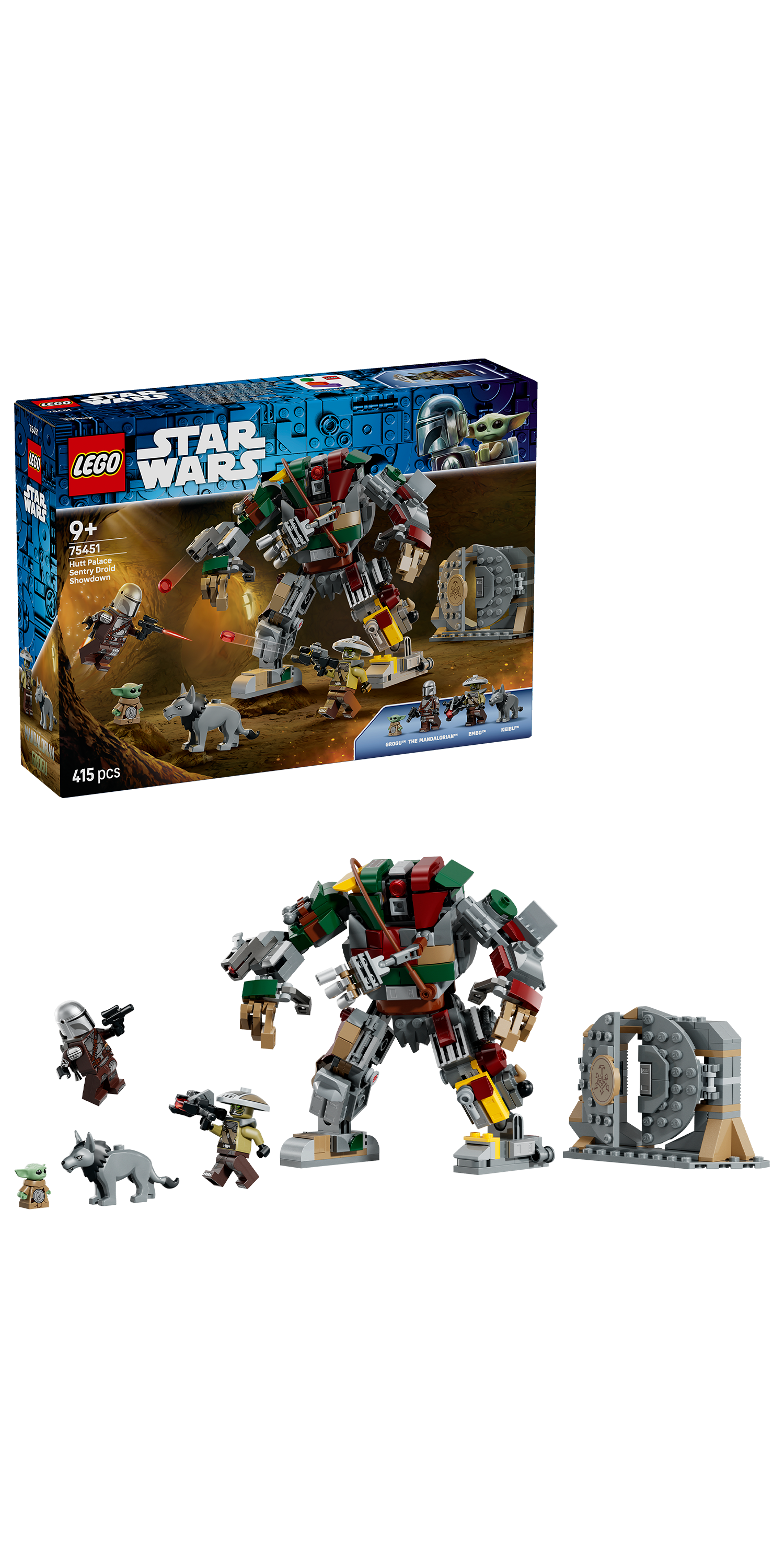 LEGO 75451 Star Wars Hutt Palace Sentry Droid Showdown Set