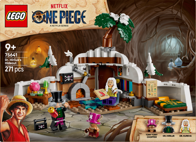 LEGO 75641 ONE PIECE Dr. Hiriluk’s Hideout and Minifigures