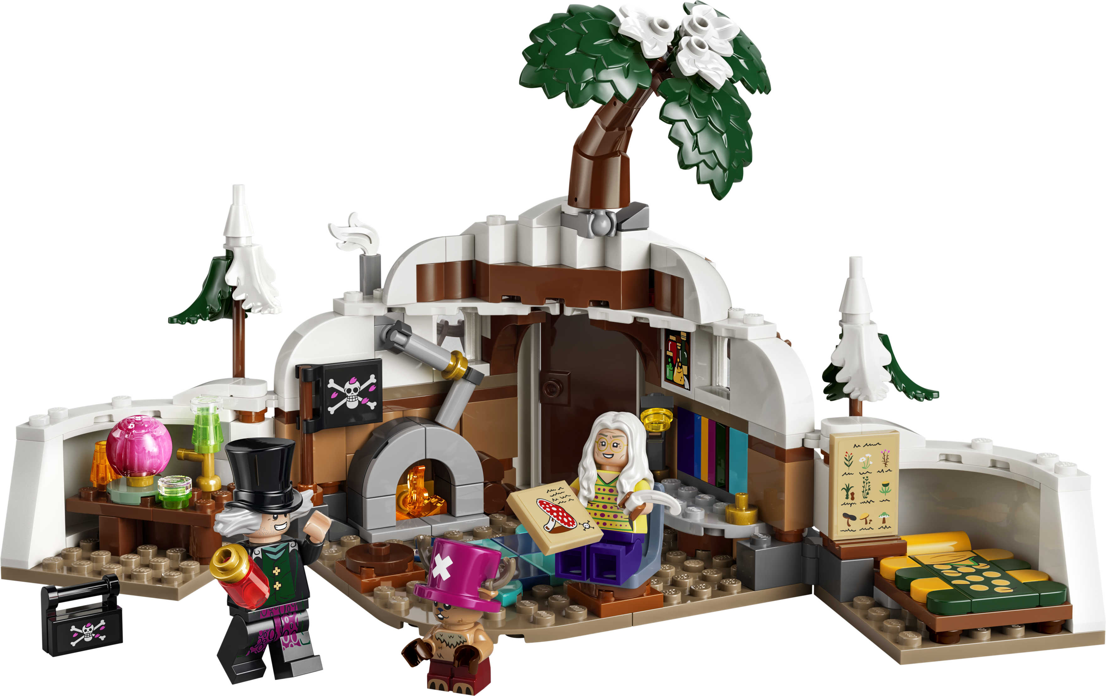 LEGO 75641 ONE PIECE Dr. Hiriluk’s Hideout and Minifigures
