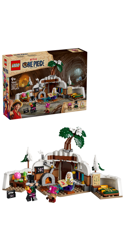 LEGO 75641 ONE PIECE Dr. Hiriluk’s Hideout and Minifigures