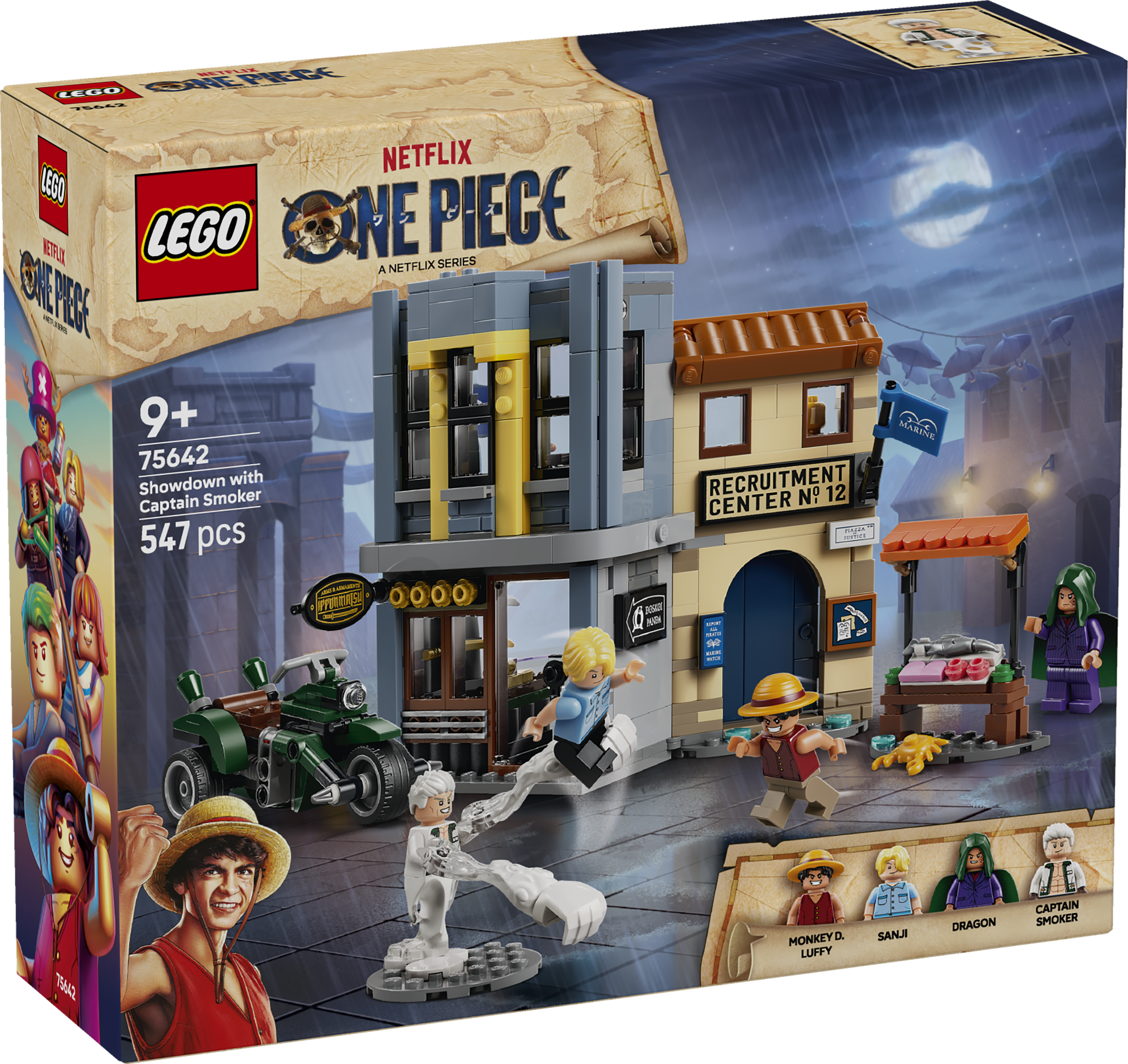 LEGO 75642 ONE PIECE Showdown with Captain Smoker Toy