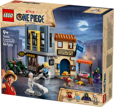 LEGO 75642 ONE PIECE Showdown with Captain Smoker Toy