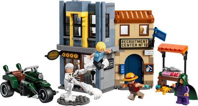 LEGO 75642 ONE PIECE Showdown with Captain Smoker Toy
