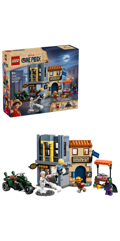 LEGO 75642 ONE PIECE Showdown with Captain Smoker Toy