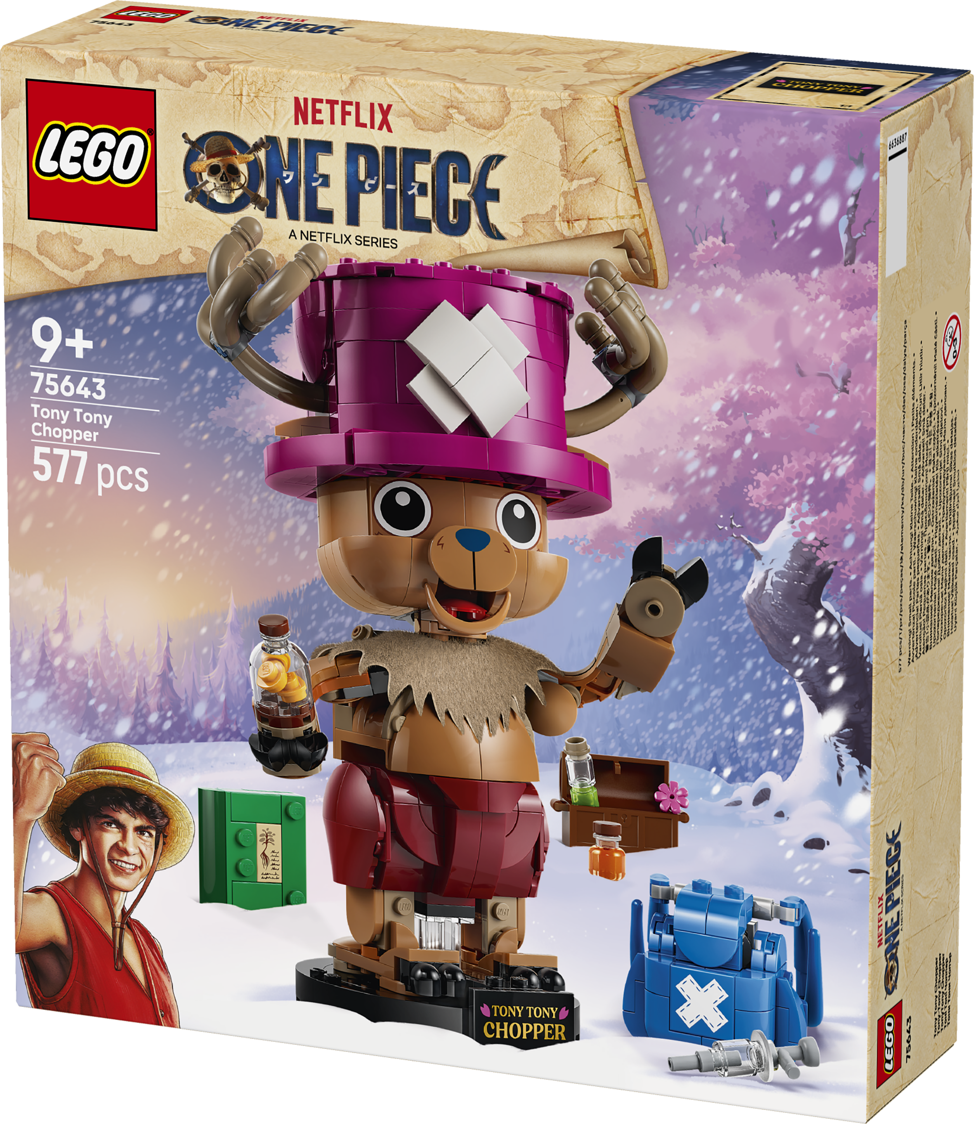LEGO 75643 ONE PIECE Tony Tony Chopper ONE PIECE Merch