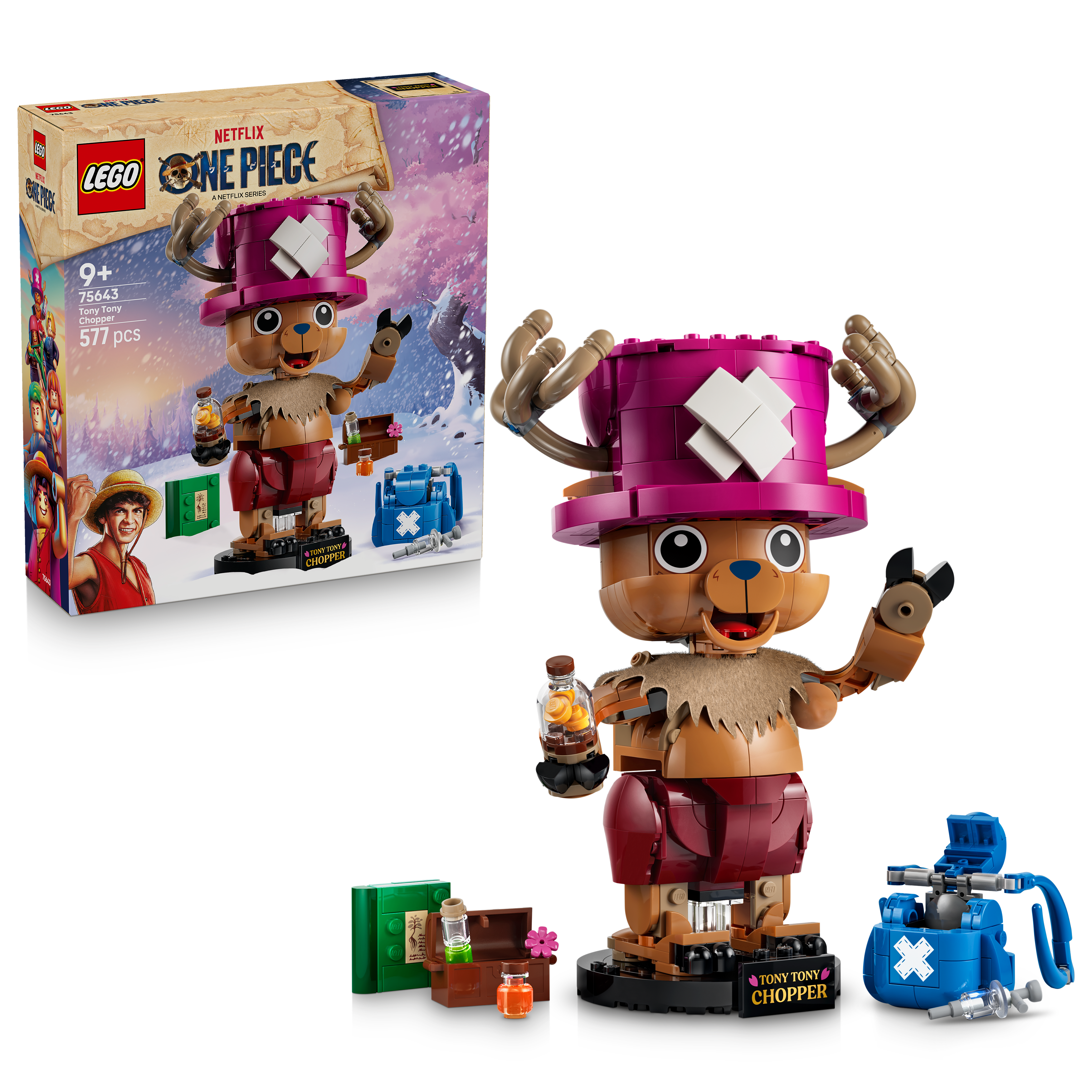 LEGO 75643 ONE PIECE Tony Tony Chopper ONE PIECE Merch
