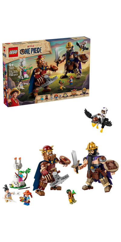 LEGO 75644 ONE PIECE Dorry vs. Brogy – Giants of Little Garden